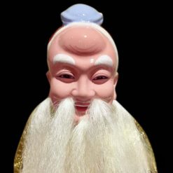 Tuong Than Tien Dao Thanh Dung Composit Son Vang Cao 41cm 7