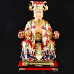 Tuong Than Tien Thien Hau Dung Composit Son Do Cao 48cm 3