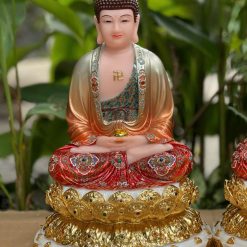 bo tay phuong tam thanh ngoi de sen ve bang bot da cao cap cao 30cm 40cm 348cm