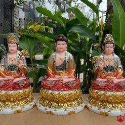 bo tay phuong tam thanh ngoi de sen ve bang bot da cao cap cao 30cm 40cm 48cm 2