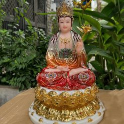 bo tay phuong tam thanh ngoi de sen ve bang bot da cao cap cao 30cm 40cm 48cm 4