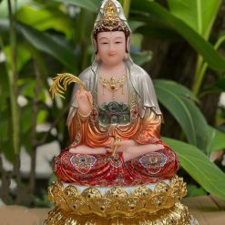 bo tay phuong tam thanh ngoi de sen ve bang bot da cao cap cao 30cm 40cm 48cm 5