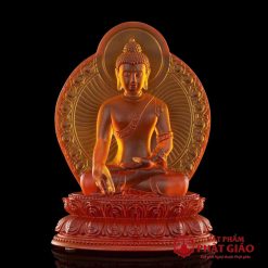 bo tuong 7 vi phat duoc su luu ly cao 17cm 33cm vat pham phat giao la boi 7