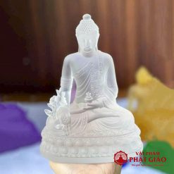 bo tuong bay vi duoc su ngoi chat lieu luu ly cao 16cm vat pham phat giao la boi 5