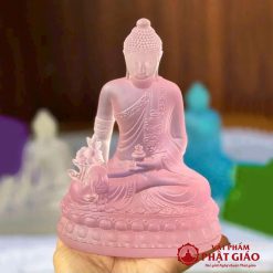 bo tuong bay vi duoc su ngoi chat lieu luu ly cao 16cm vat pham phat giao la boi 8