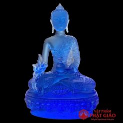 bo tuong duoc su luu ly ngoi 7 mau cao 22cm vat pham phat giao la boi 3