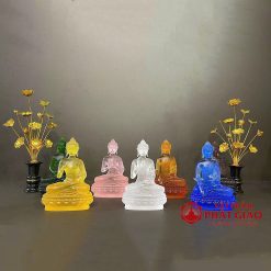 bo tuong duoc su luu ly ngoi 7 mau cao 22cm vat pham phat giao la boi 9