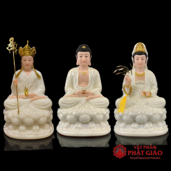 bo tuong ta ba tam thanh bang bot da trang cao 30cm 40cm 48cm vat pham phat giao la boi 2