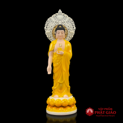 bo tuong tay phuong tam thanh dung bot da mau ho phach co hao quang nho cao 40cm 48cm 2