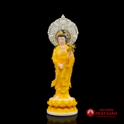 bo tuong tay phuong tam thanh dung bot da mau ho phach co hao quang nho cao 40cm 48cm 3