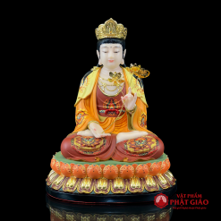 bo tuong tay phuong tam thanh ngoi dai sen ve gam dat vang cao cap chat lieu bot da cao 40cm 48cm 12