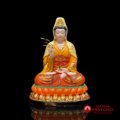 bo tuong tay phuong tam thanh ngoi dai sen ve gam dat vang cao cap chat lieu bot da cao 40cm 48cm 4