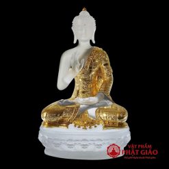 bo tuong that phat duoc su luu ly dat vang cao 22cm vat pham phat giao la boi 5