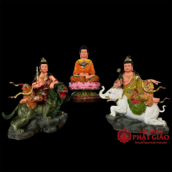 bo tuong van thu pho hien bo tat cuoi linh thu composite son mau cao cap cao 70cm vat pham phat giao la boi 3