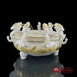 chau tam phat cuu long thach ngoc vien vang chat lieu bot da vat pham phat giao la boi 2