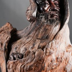 Diện Đạt Ma gỗ nu trắc SP3922