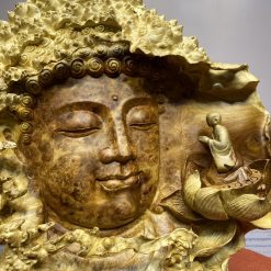 Diện Phật gỗ nu hương cao cấp 4 Diện Phật gỗ nu hương cao cấp