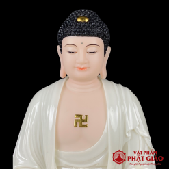 tuong 7 vi phat duoc su ngoi chat lieu bot da trang cao 40cm vat pham phat giao la boi 6