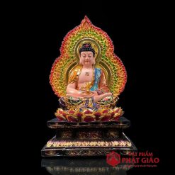 tuong bay vi phat duoc su ngoi co la de chat lieu composite cao 40cm vat pham phat giao la boi 3