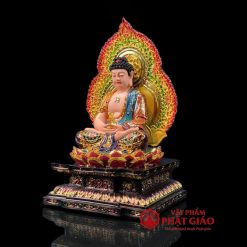 tuong bay vi phat duoc su ngoi co la de chat lieu composite cao 40cm vat pham phat giao la boi 4