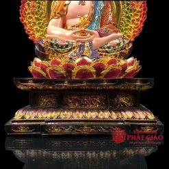 tuong bay vi phat duoc su ngoi co la de chat lieu composite cao 40cm vat pham phat giao la boi 5