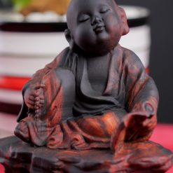 Tượng chú tiểu Tùy duyên gỗ trắc SP7604 4 tuong chu tieu tuy duyen go trac homeazvn 3112945125 scaled 1