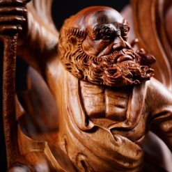 Tượng Đạt Ma gỗ cẩm lai SP7651 4 Tượng Đạt Ma gỗ cẩm lai SP7651