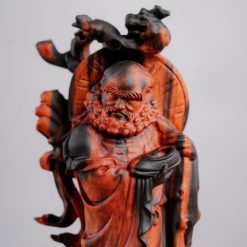 Tượng Đạt Ma gỗ trắc mini SP7333