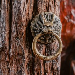 Tượng Đạt Ma ngồi thiền gỗ trắc SP2583 3 Tượng Đạt Ma ngồi thiền gỗ trắc SP2583