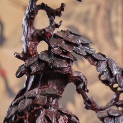 Tượng Đạt Ma ngồi thiền gỗ trắc SP3570 4 Tượng Đạt Ma ngồi thiền gỗ trắc SP3570