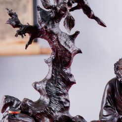 Tượng Đạt Ma ngồi thiền gỗ trắc SP7544 7 Tượng Đạt Ma ngồi thiền gỗ trắc SP7544