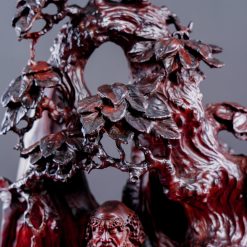 Tượng Đạt Ma ngồi thiền gỗ trắc SP7546 5 Tượng Đạt Ma ngồi thiền gỗ trắc SP7546