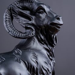 Tượng dê bằng gỗ - Nhất Dương gỗ mun 3 Tượng dê bằng gỗ - Nhất Dương gỗ mun