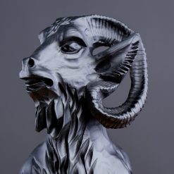 Tượng dê bằng gỗ - Nhất Dương gỗ mun 7 Tượng dê bằng gỗ - Nhất Dương gỗ mun