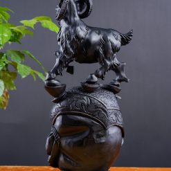 Tượng dê bằng gỗ - Nhất Dương gỗ mun 8 Tượng dê bằng gỗ - Nhất Dương gỗ mun