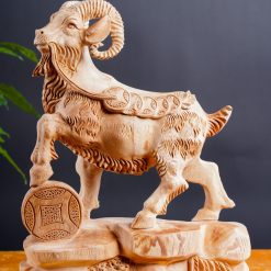 Tượng dê Nhất Dương gỗ ngọc am 1 Tượng dê Nhất Dương gỗ ngọc am