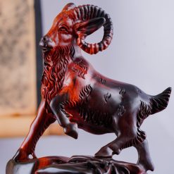 Tượng dê phong thủy Nhất Dương gỗ trắc 33cm SP7510 3 Tượng dê phong thủy Nhất Dương gỗ trắc 33cm SP7510
