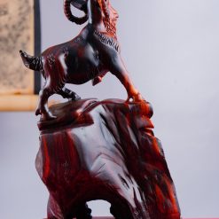 Tượng dê phong thủy Nhất Dương gỗ trắc 33cm SP7510 8 Tượng dê phong thủy Nhất Dương gỗ trắc 33cm SP7510