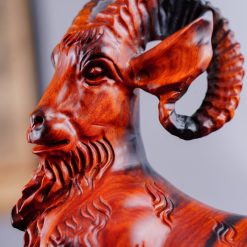 Tượng dê phong thủy Nhất Dương gỗ trắc 27cm SP7512 4 Tượng dê phong thủy Nhất Dương gỗ trắc 27cm SP7512