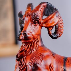 Tượng dê phong thủy Nhất Dương gỗ trắc 27cm SP7512 6 Tượng dê phong thủy Nhất Dương gỗ trắc 27cm SP7512