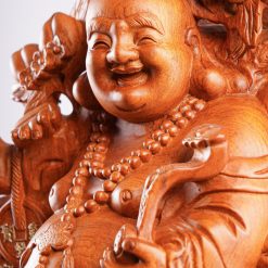 Tượng Di Lặc Vạn Sự Như Ý gỗ hương cao 60cm 5 Tượng Di Lặc Vạn Sự Như Ý gỗ hương cao 60cm