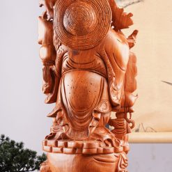 Tượng Di Lặc Vạn Sự Như Ý gỗ hương cao 60cm 9 Tượng Di Lặc Vạn Sự Như Ý gỗ hương cao 60cm
