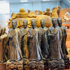 Tượng gỗ Khổng Minh đẹp - Tượng Gia Cát Lượng gỗ mun hoa 60cm 6 Tượng gỗ Khổng Minh đẹp - Tượng Gia Cát Lượng gỗ mun hoa 60cm