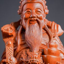 Tượng gỗ Phúc Lộc Thọ gỗ hương cao 60cm