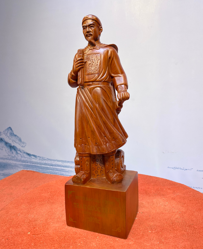 Tượng Gỗ Trần Quốc Tuấn - Tượng Hưng Đạo Vương Trần Quốc Tuấn Đẹp Tượng Gỗ Trần Quốc Tuấn - Tượng Hưng Đạo Vương Trần Quốc Tuấn Đẹp