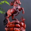 Tượng ngựa để bàn Nhất Mã gỗ trắc