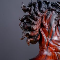 Tượng ngựa Nhất Mã gỗ trắc 30cm SP7512