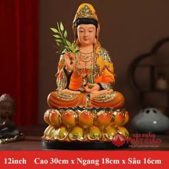 tuong phat ba quan am ngoi chat lieu composite cao 30cm 40cm 48cm 1 2