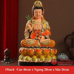 tuong phat ba quan am ngoi chat lieu composite cao 30cm 40cm 48cm 3