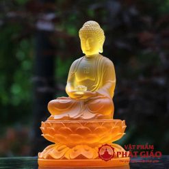 tuong phat duoc su luu ly cao 22cm vat pham phat giao la boi 11